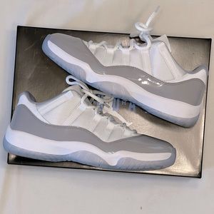 NIKE Air Jordan 11 Retro Low Cement Grey Men’s Size 11
